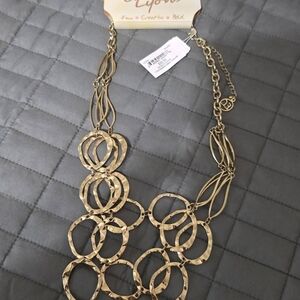 Erica Lyons Gold Circle Necklace